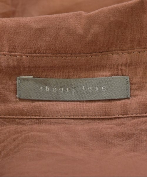 theory luxe（セオリーリュクス）カジュアルシャツ 茶 サイズ:38(M位) レディース/2200646895062