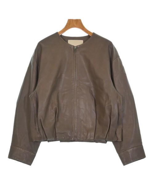 theory luxe(セオリーリュクス)ライダース 茶 サイズ:38(M位)/2200654156049