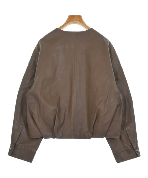 theory luxe（セオリーリュクス）ライダース 茶 サイズ:38(M位) レディース/2200654156049
