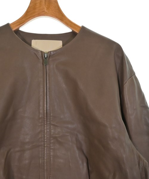 theory luxe（セオリーリュクス）ライダース 茶 サイズ:38(M位) レディース/2200654156049