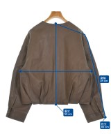 theory luxe（セオリーリュクス）ライダース 茶 サイズ:38(M位) レディース/2200654156049