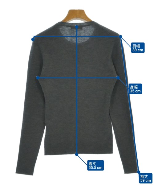 theory luxe（セオリーリュクス）ニット・セーター グレー サイズ:38(M位) レディース/2200654156063