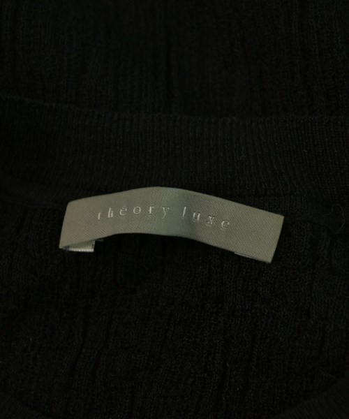 theory luxe（セオリーリュクス）Tシャツ・カットソー 黒 サイズ:40(M位) レディース/2200654156087