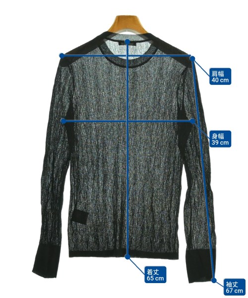 theory luxe（セオリーリュクス）Tシャツ・カットソー 黒 サイズ:40(M位) レディース/2200654156087