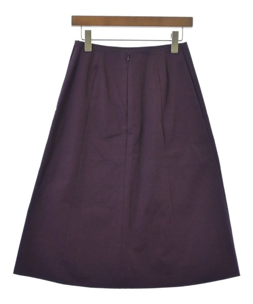 theory luxe（セオリーリュクス）ひざ丈スカート 紫 サイズ:36(S位) レディース/2200704314061