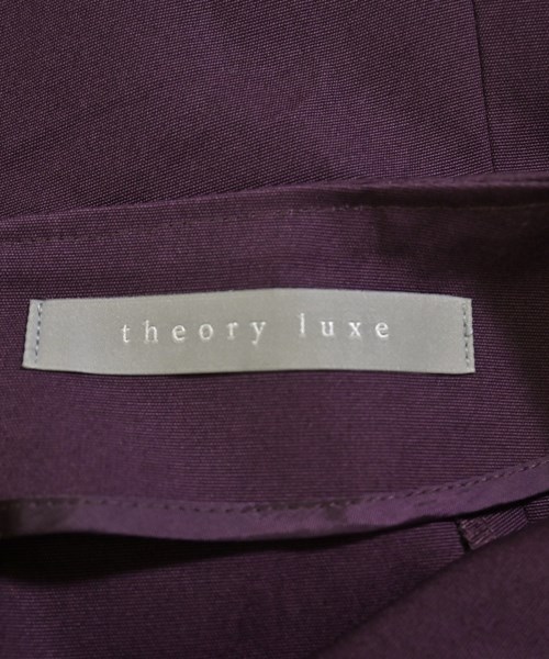 theory luxe（セオリーリュクス）ひざ丈スカート 紫 サイズ:36(S位) レディース/2200704314061