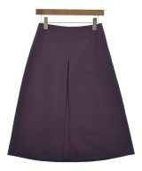theory luxe（セオリーリュクス）ひざ丈スカート 紫 サイズ:36(S位) レディース/2200704314061