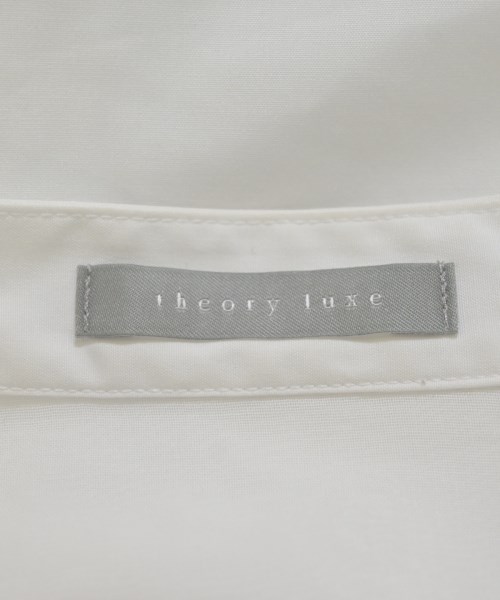 theory luxe（セオリーリュクス）カジュアルシャツ 白 サイズ:38(M位) レディース/2200704722033