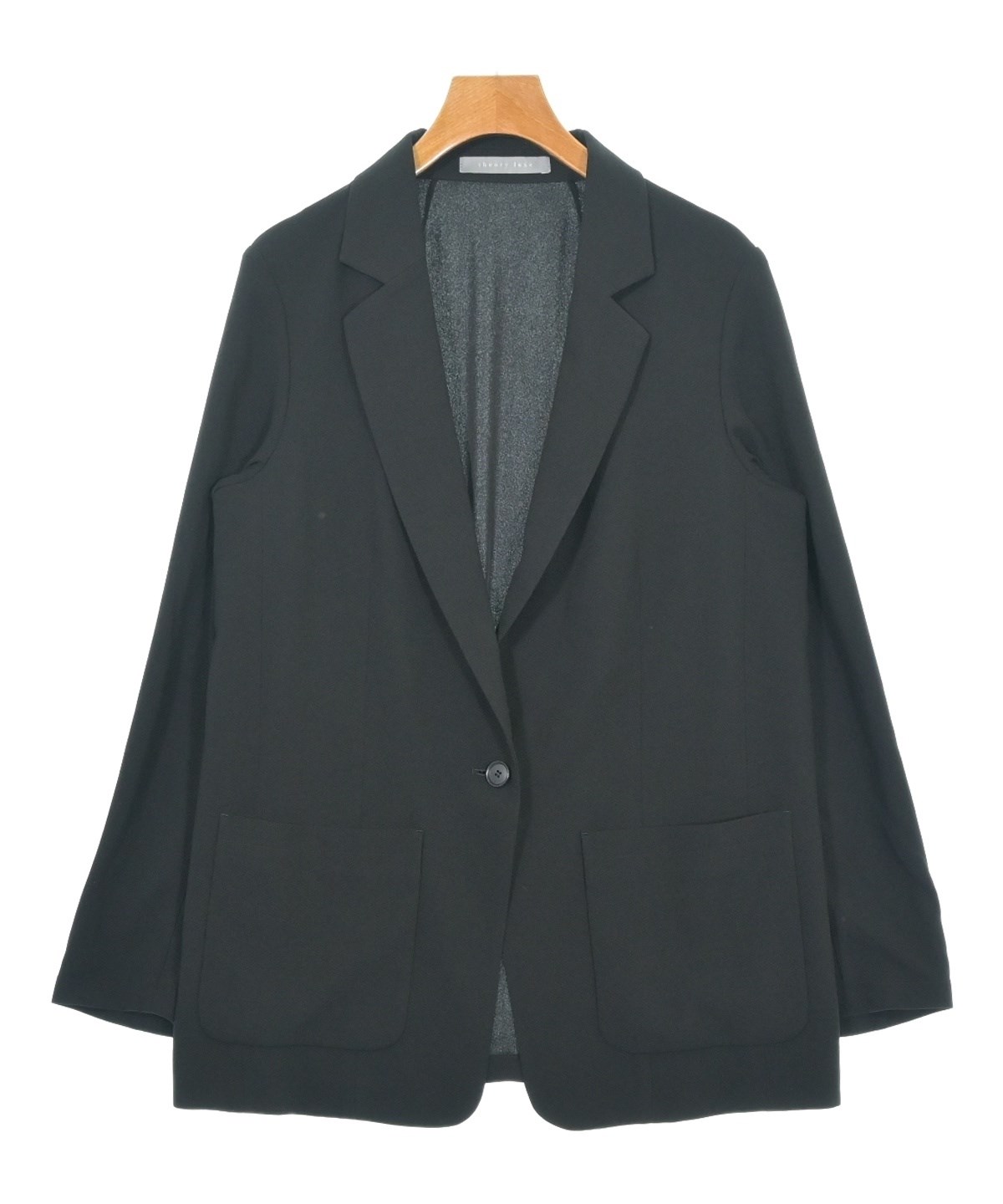 theory luxe（セオリーリュクス）テーラードジャケット 黒 サイズ:38(M