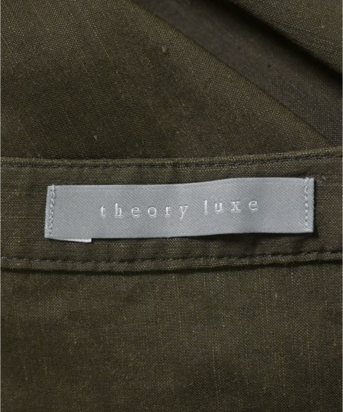theory luxe（セオリーリュクス）シャツワンピース 茶 サイズ:38(M位) レディース/2200705767033