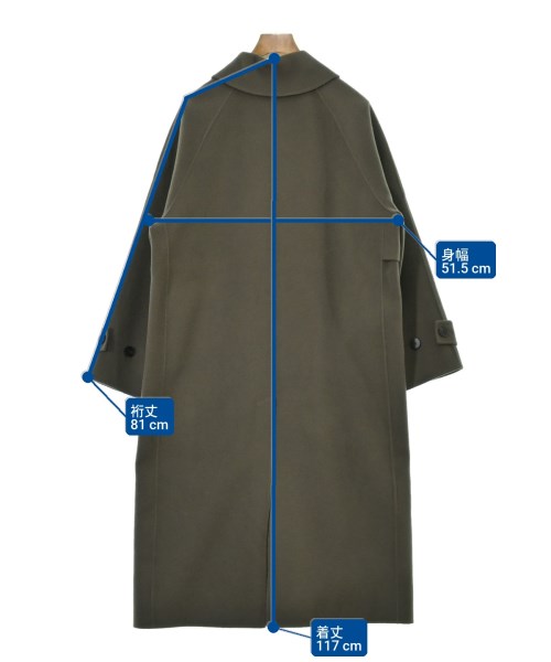 theory luxe（セオリーリュクス）トレンチコート 茶 サイズ:36(S位) レディース/2200702563010