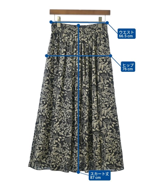 theory luxe（セオリーリュクス）ロング・マキシ丈スカート 黒 サイズ:36(S位) レディース/2200702563249