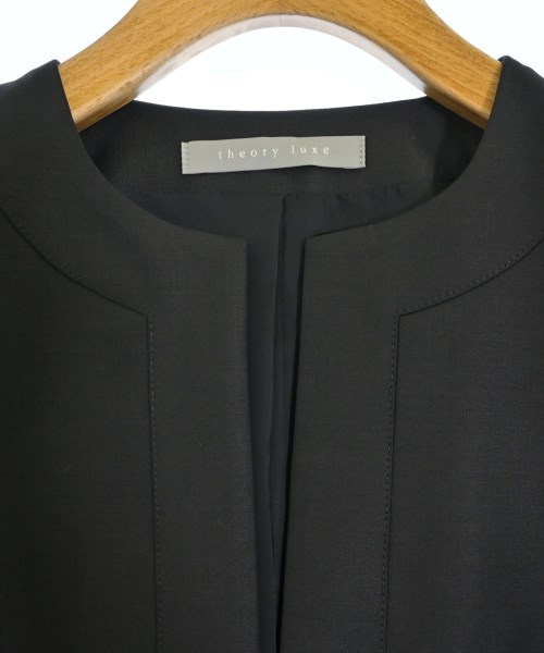 theory luxe（セオリーリュクス）ノーカラージャケット 紺 サイズ:36(S位) レディース/2200703317018