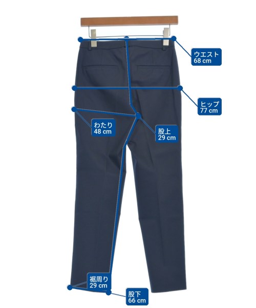 theory luxe（セオリーリュクス）スラックス 紺 サイズ:36(S位) レディース/2200703049049