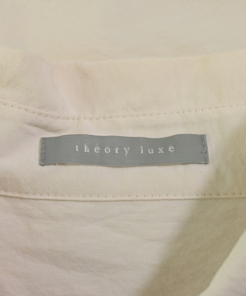 theory luxe（セオリーリュクス）カジュアルシャツ 白 サイズ:38(M位) レディース/2200706512021
