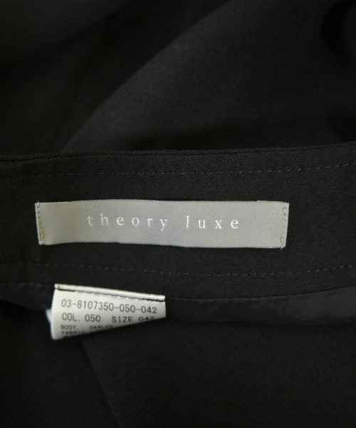 theory luxe（セオリーリュクス）ひざ丈スカート 黒 サイズ:42(L位) レディース/2200706773019