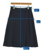 theory luxe（セオリーリュクス）ひざ丈スカート 紺 サイズ:42(L位) レディース/2200706773026