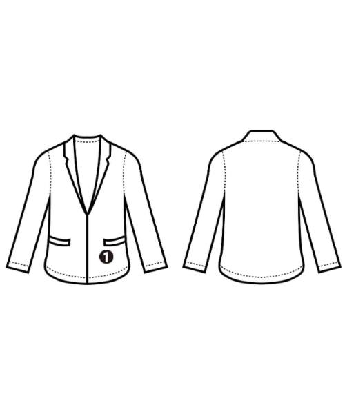 theory luxe（セオリーリュクス）ノーカラージャケット 白 サイズ:38(M位) レディース/2200706879018