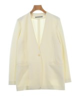 theory luxe（セオリーリュクス）ノーカラージャケット 白 サイズ:38(M位) レディース/2200706879018
