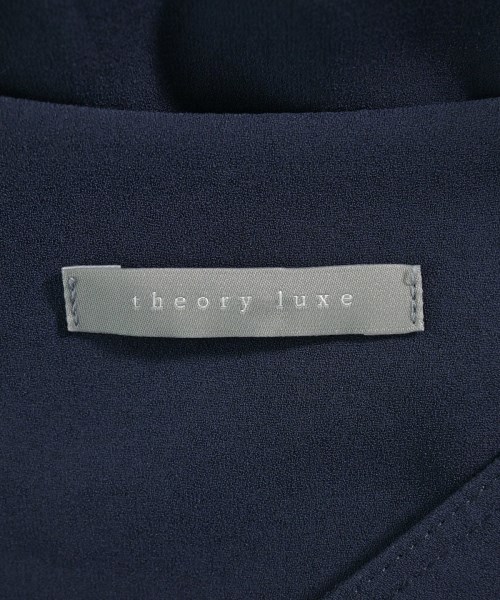 theory luxe（セオリーリュクス）ブラウス 紺 サイズ:38(M位) レディース/2200702699108