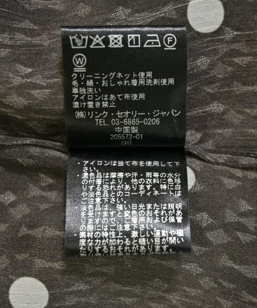 theory luxe（セオリーリュクス）ブラウス 黒 サイズ:38(M位) レディース/2200708317037