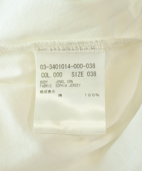 theory luxe（セオリーリュクス）Tシャツ・カットソー 白 サイズ:38(M位) レディース/2200704245112