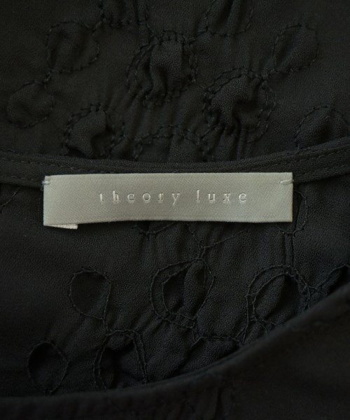 theory luxe（セオリーリュクス）ブラウス 黒 サイズ:38(M位) レディース/2200704245129