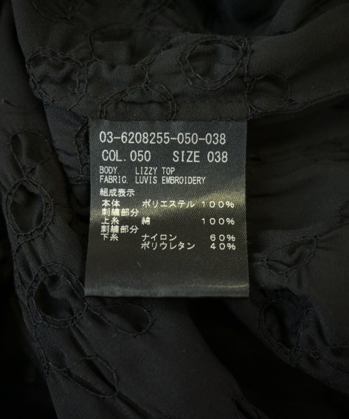 theory luxe（セオリーリュクス）ブラウス 黒 サイズ:38(M位) レディース/2200704245129