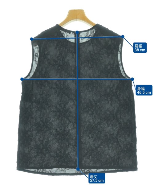 theory luxe（セオリーリュクス）ブラウス 黒 サイズ:38(M位) レディース/2200704245129