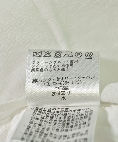theory luxe（セオリーリュクス）ノーカラージャケット 白 サイズ:38(M位) レディース/2200706962017