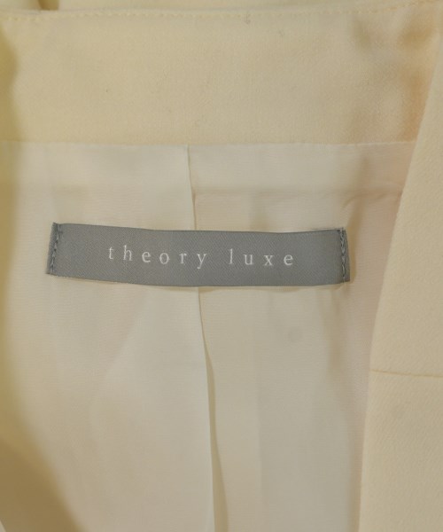 theory luxe（セオリーリュクス）ノーカラージャケット 白 サイズ:40(M位) レディース/2200705124294