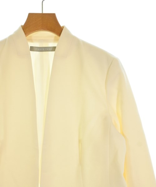 theory luxe（セオリーリュクス）ノーカラージャケット 白 サイズ:40(M位) レディース/2200705124294