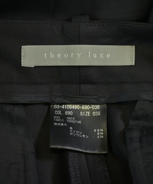 theory luxe（セオリーリュクス）スラックス 黒 サイズ:38(M位) レディース/2200706868074