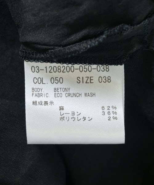 theory luxe（セオリーリュクス）ブラウス 黒 サイズ:38(M位) レディース/2200710347022