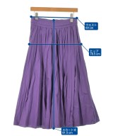 theory luxe（セオリーリュクス）ロング・マキシ丈スカート 紫 サイズ:38(M位) レディース/2200663097012
