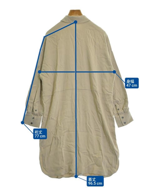 theory luxe（セオリーリュクス）シャツワンピース ベージュ サイズ:38(M位) レディース/2200663097104