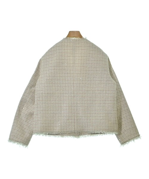 theory luxe（セオリーリュクス）ノーカラージャケット 白 サイズ:40(L位) レディース/2200663326020