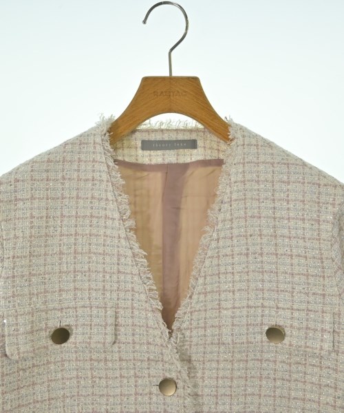 theory luxe（セオリーリュクス）ノーカラージャケット 白 サイズ:40(L位) レディース/2200663326020