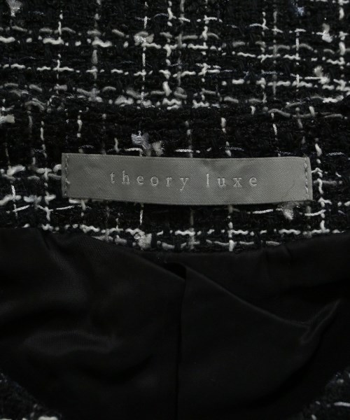 theory luxe（セオリーリュクス）ノーカラージャケット 黒 サイズ:40(L位) レディース/2200663326037