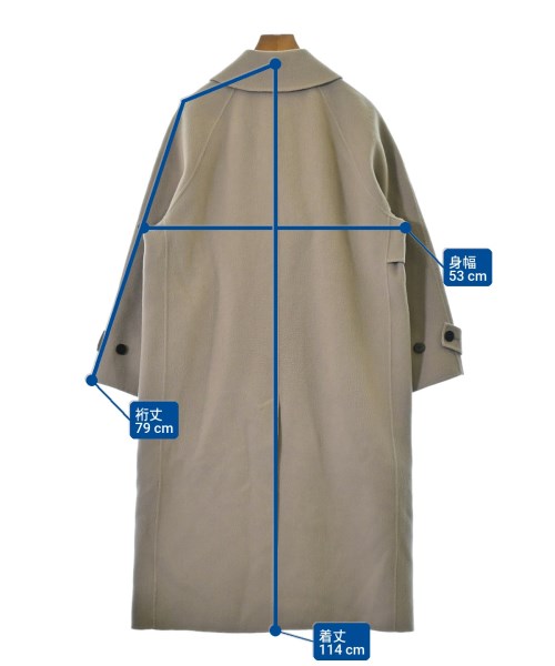 theory luxe（セオリーリュクス）ピーコート グレー サイズ:36(S位) レディース/2200659513014