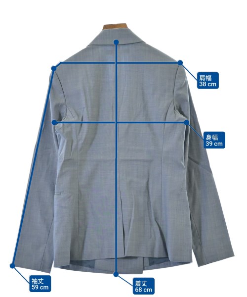 theory luxe（セオリーリュクス）テーラードジャケット 青 サイズ:38(M位) レディース/2200637725057