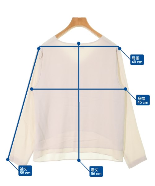 theory luxe（セオリーリュクス）カジュアルシャツ ベージュ サイズ:38(M位) レディース/2200637725101