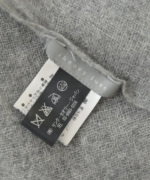 theory luxe（セオリーリュクス）マフラー グレー サイズ:- レディース/2200663120055