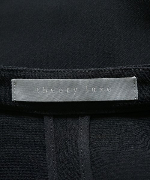 theory luxe（セオリーリュクス）ノーカラージャケット 黒 サイズ:42(L位) レディース/2200657768010
