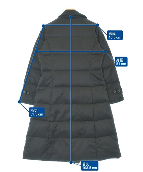 theory luxe（セオリーリュクス）ダウンコート 黒 サイズ:38(M位) レディース/2200663929085