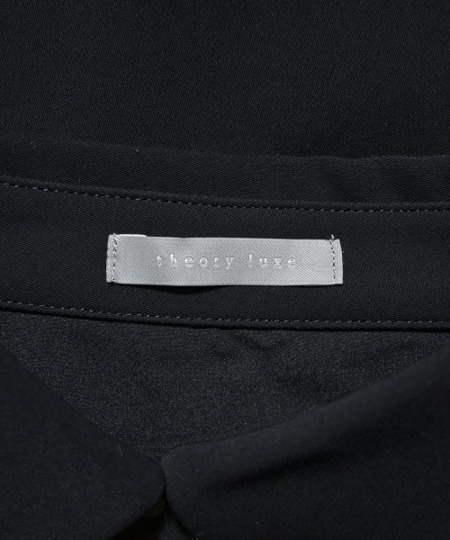 theory luxe（セオリーリュクス）カジュアルシャツ 黒 サイズ:40(M位) レディース/2200663929238