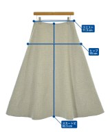 theory luxe（セオリーリュクス）ロング・マキシ丈スカート グレー サイズ:38(M位) レディース/2200665910012