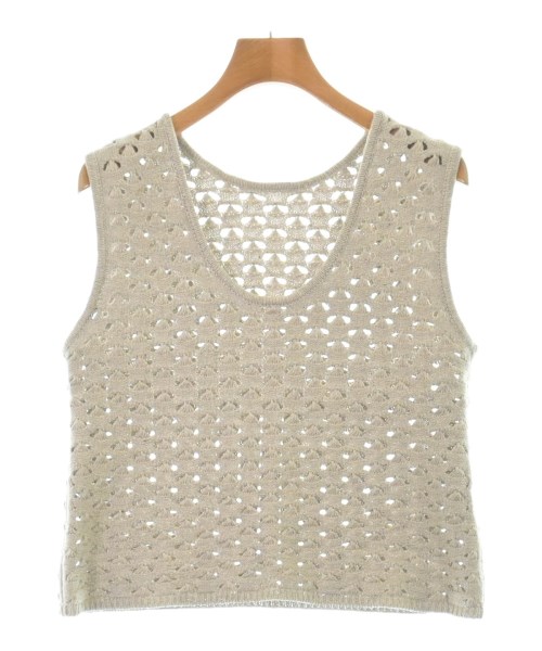 theory luxe(セオリーリュクス)ベスト/ノースリーブ ベージュ サイズ:38(M位)/2200665910081