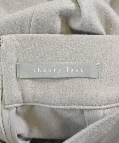 theory luxe（セオリーリュクス）ロング・マキシ丈スカート グレー サイズ:38(M位) レディース/2200665910111