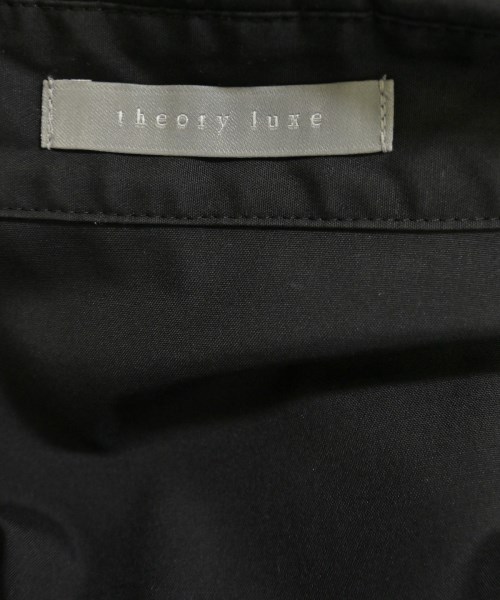 theory luxe（セオリーリュクス）カジュアルシャツ 黒 サイズ:38(M位) レディース/2200667016026